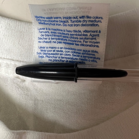 Gildan Activewear SAC 25 years White Gold Black Short Sleeve T-shirt Adult XL - Picture 9 of 11